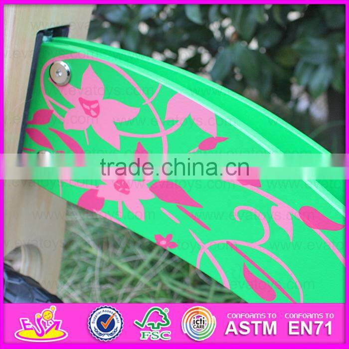 Hot new product for 2015 Cheap wooden bike for kids,Fashion wooden balance bike toy,High quality children wooden bike W16C113