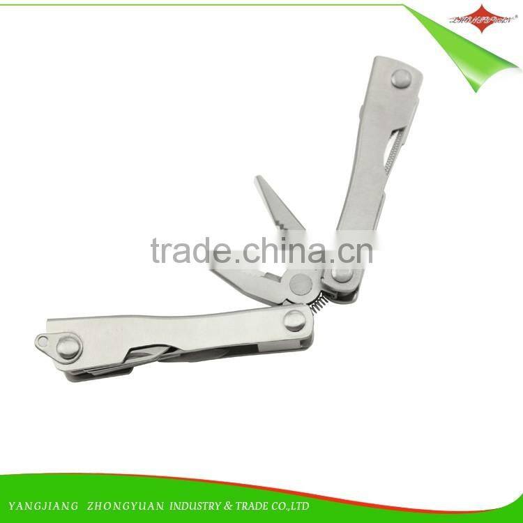 ZY-V1001 Multi Functional pocket Pliers tool Stainless Steel Multitool plier