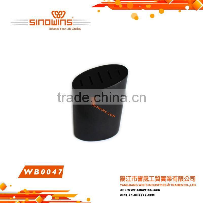 CB0050 Wooden Block 5pcs Slotted Kitchen Knife Set Stand