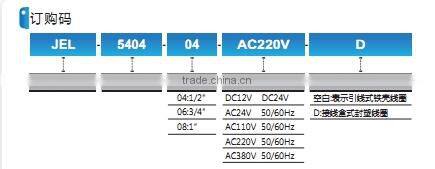 JEL 5404 High-Pressure-and-Temperature-Valve with high quality