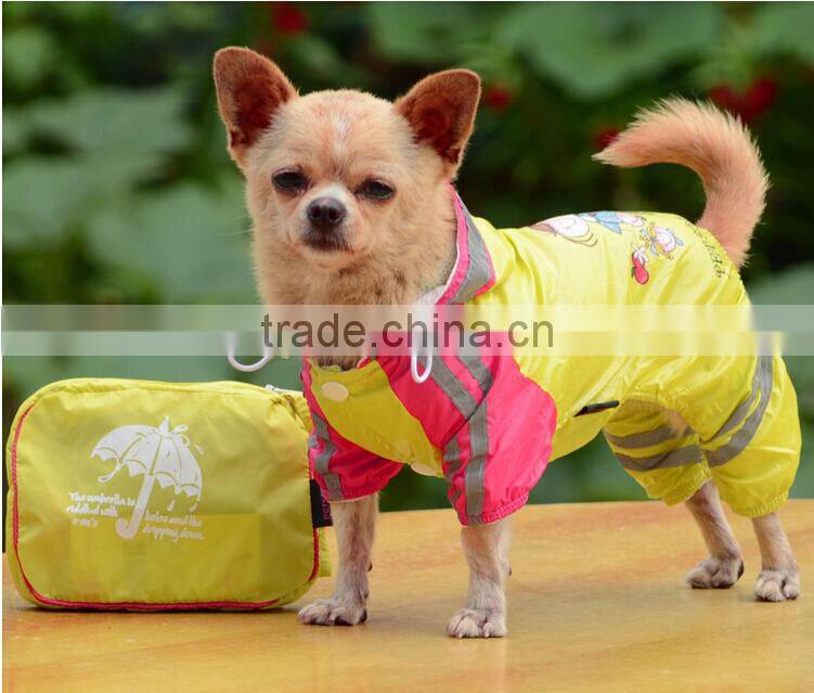 PU pet raincoat Dog Apparel Dog Clothes Wholesale
