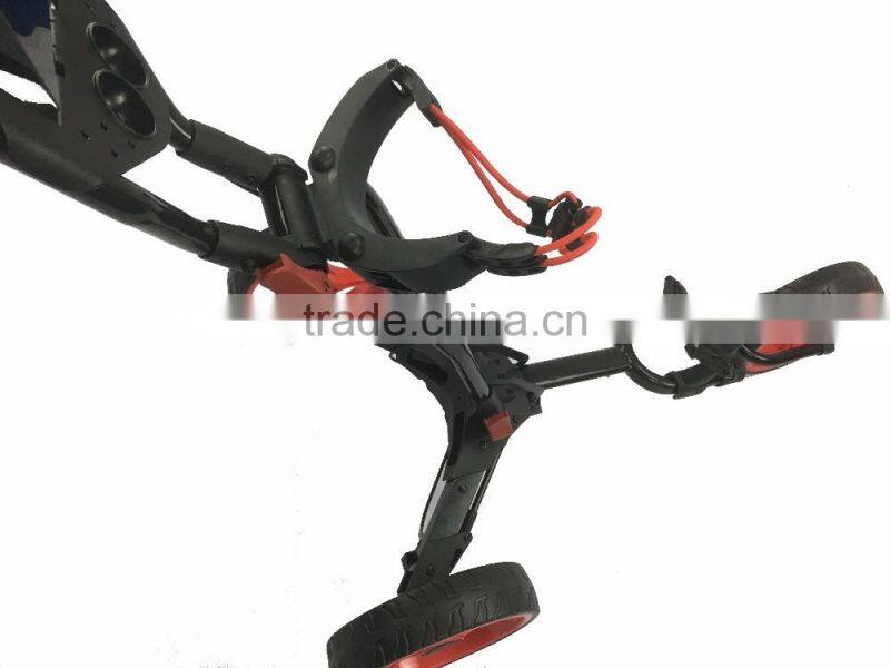 Hot selling 3 wheeled electric golf trolley