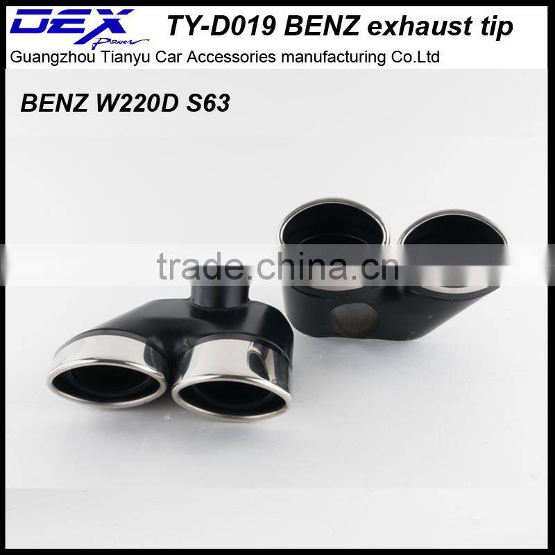 automobile exhaust tip for ben z s63 w220d