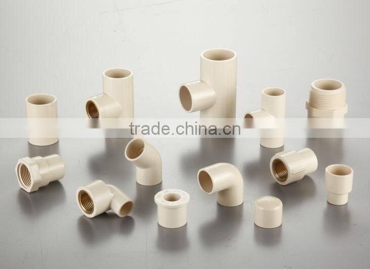 CPVC ASTM SCH2846 FITTINGS PIPES FOR HOT WATER SUPPLY