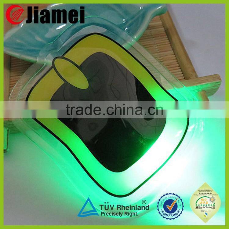 Party gift hanging on the clothes pin blinking led badge