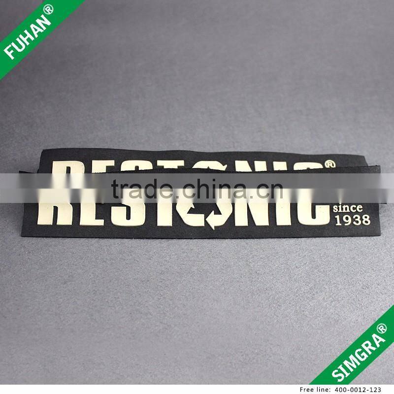 Wholesale PVC Brand Logo 3D Rubber Patches for Garment