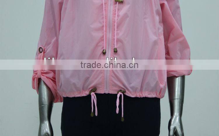 ALIKE summer satin quilted riding uv jacket