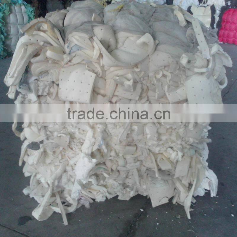 AAA Grade Uncontaminated Rubber PU Foam Sponge Scrap from Factory directly