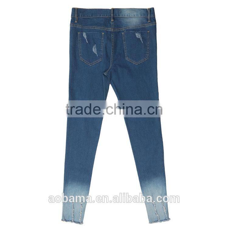 2015 New Collection Top Quality Women Latest Casual Denim Jeans