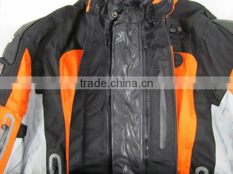 USA water proof and breathable motorbike racing jacket
