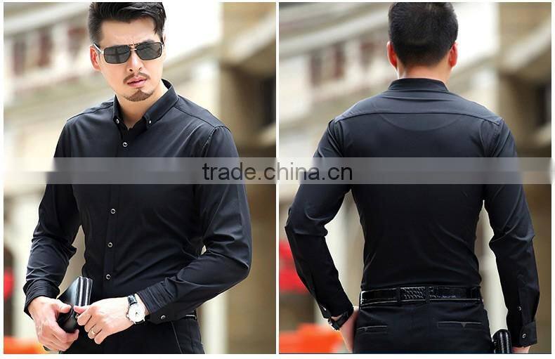 wholesale china 100% cotton 2017 trend office men shirt top blouse