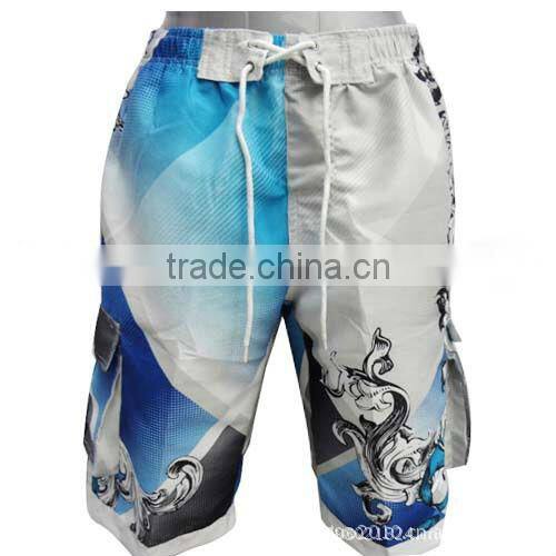 men's cargo pocket swimming shorts boardshort surf shorts beach shorts