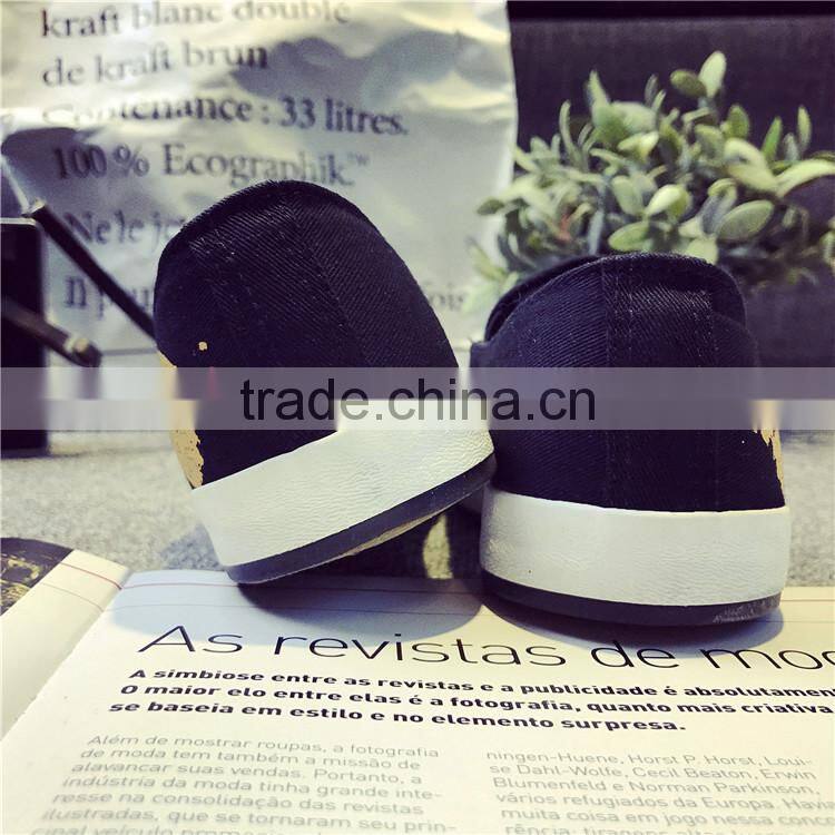 Slip-on comfortable men colorful painting canvas shoes