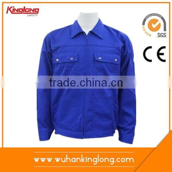 Polycotton mens twill jacket with air conditioning