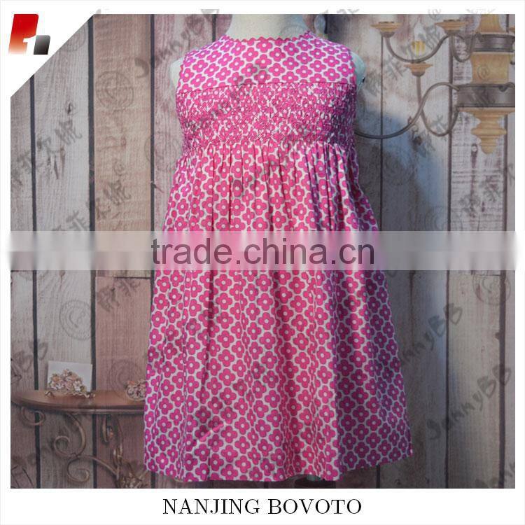 Boutique girls dress JannyBB new design flower dress