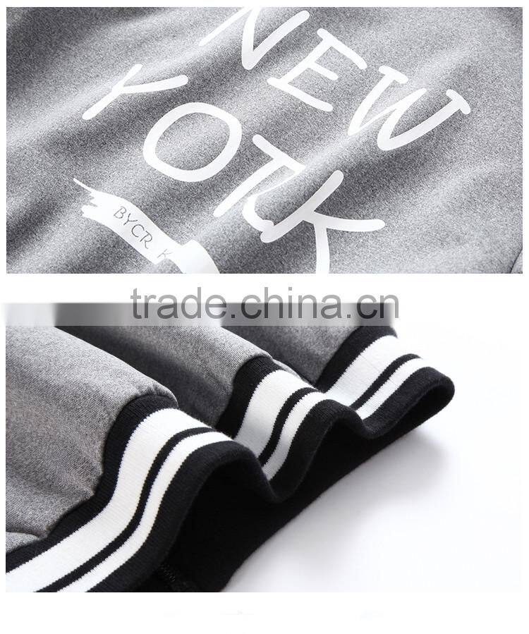 Boys Knit Jacket Kids Sweatshirt Custom Print Zip Up Spring Autumn Coat Cheap Sale in Bulk