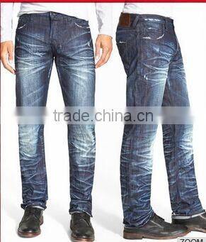 Biker Jeans Fashion Denim trousers(LOTK099)