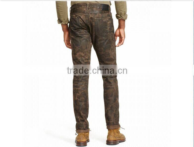 Biker Jeans Fashion Denim trousers(LOTK090)