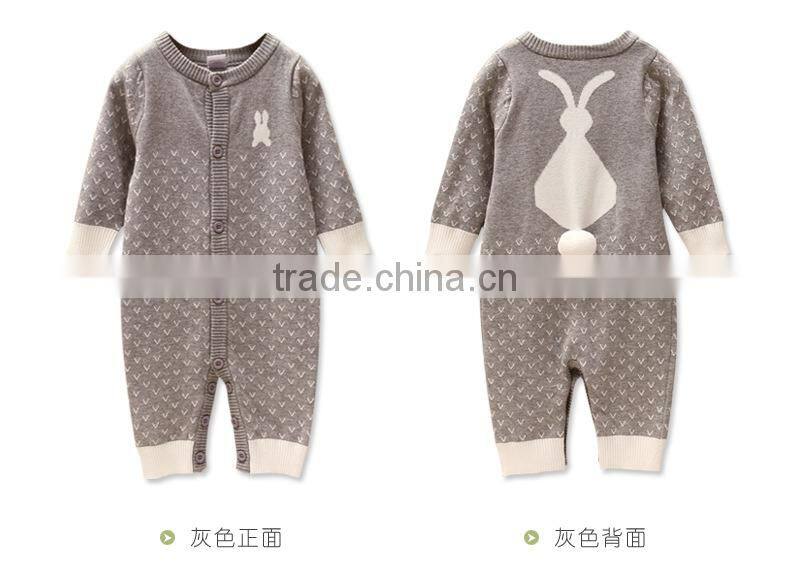 latets toddler infant baby one piece winter knitted playsuit romper