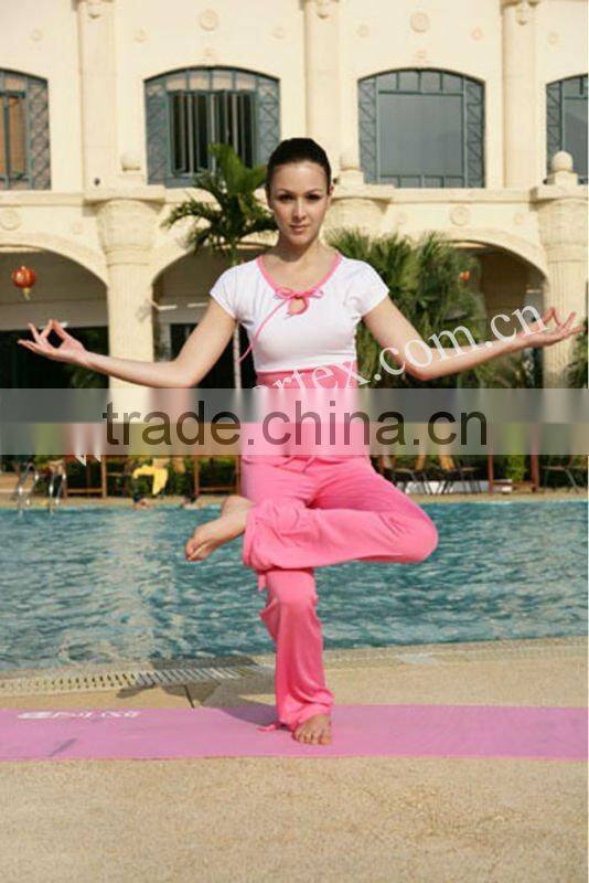2013 ladies OEM yoga wear/ladies fitness wear/long & loose yoga suits
