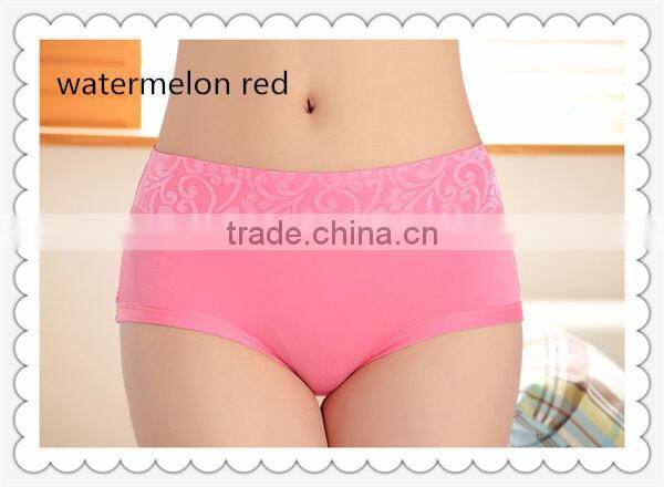 fashion new design bamboo fiber comfortable hipster underwear for women girls underwear,lady underwear