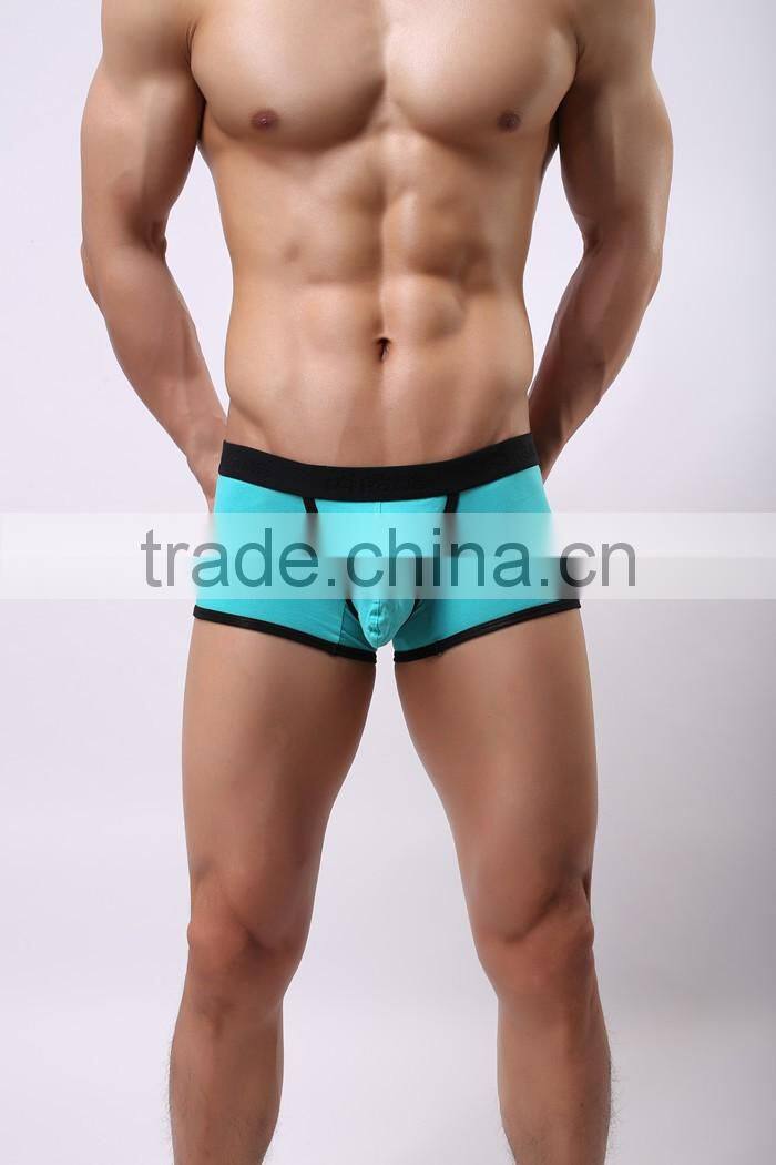 1pcs/lot wholesale New Brand underwear men comfortable cotton men boxer men underwear Size M L XL XXL 2 colors ceucas