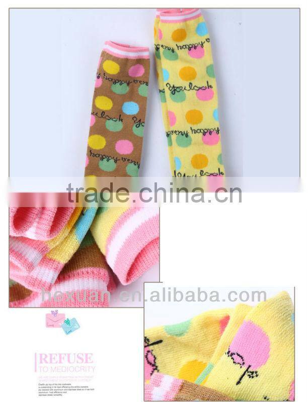 Color Knit Leg Warmers for Baby in Stock
