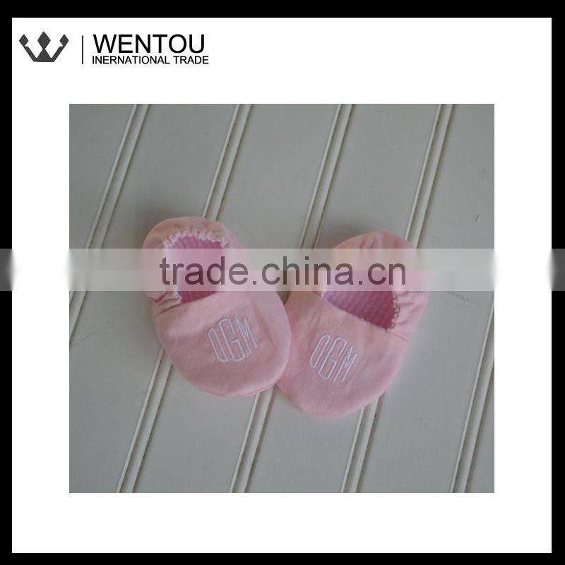 New Arrival Monogrammed Reversible Infant Shoes