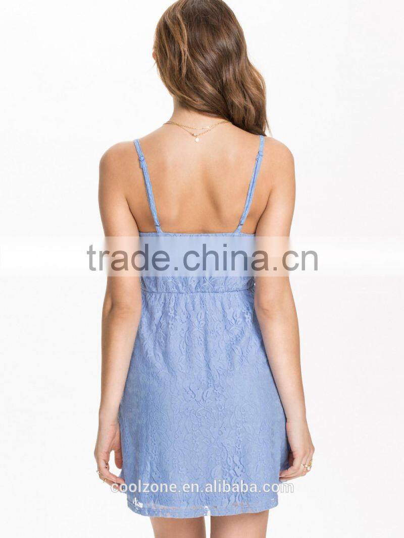 Elegant spaghetti strap evening dress wholesales fashion apparel woman