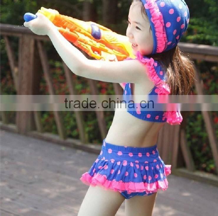 New stye three-piece swimsuit baby swimwear/wholesale swimwear/lycra fabric for swimwear