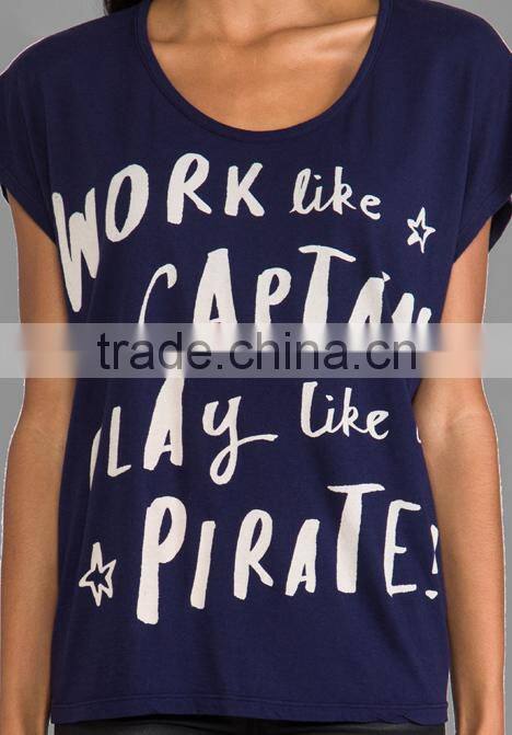 rubber print on t-shirt