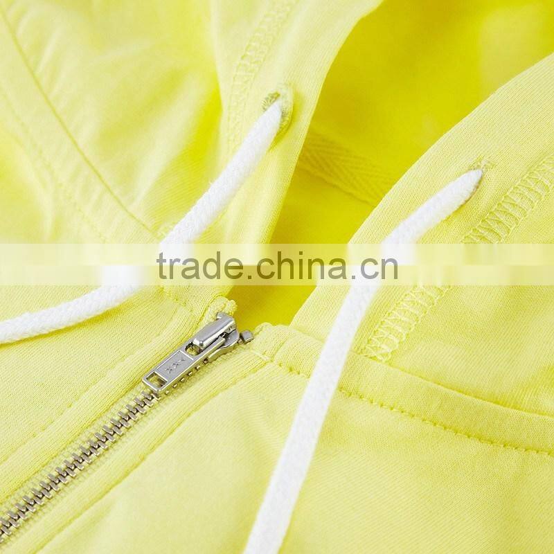 high quality plain cheap cotton single jersey men's hoody