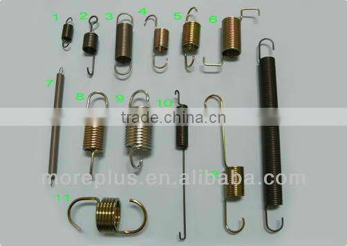 Made in taiwan different kinds of torsion flat coil springs high tension spring small tension springs