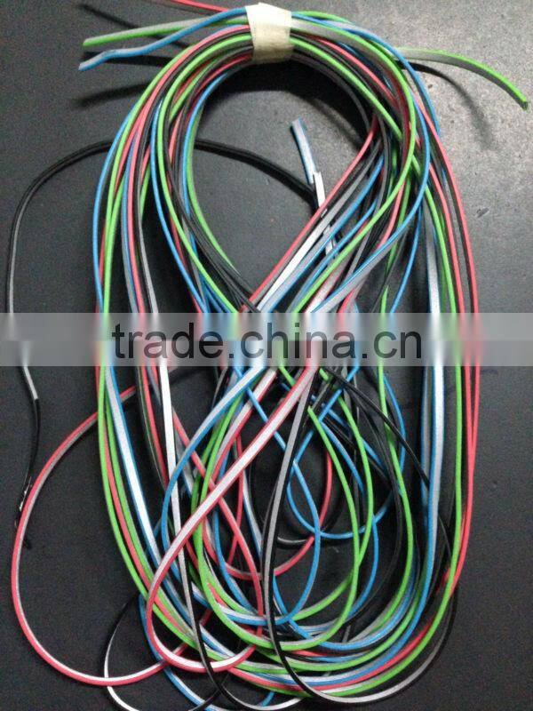 2017 new product high visibility and light up earphones/headphone line