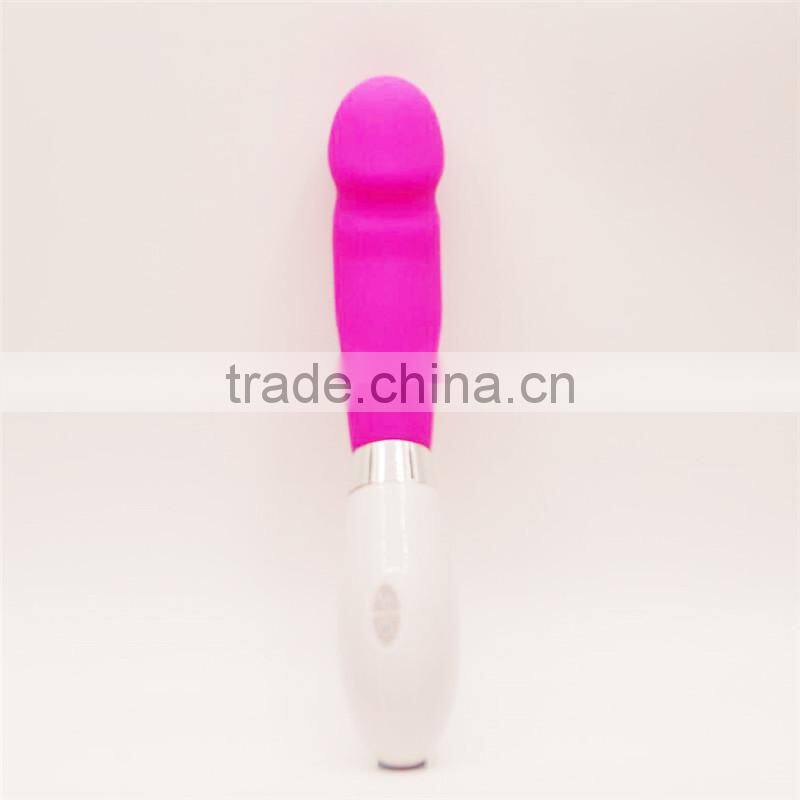 Silicone 10 Speeds Vibrating G Spot Vagina and Clitoris Sex Toy Women Electric Dildo Vibrator
