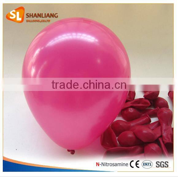 7inch 1G Round Latex Balloon, Pearl Metallic Color Party Balloon, Small Size Round 15cm