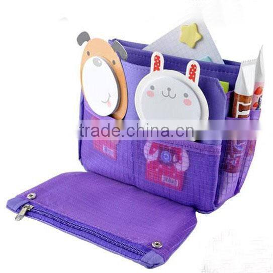 wholesale red women organizer bag in bag
