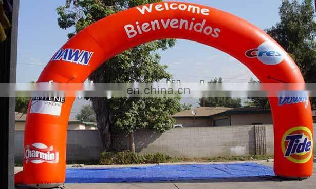 new inflatable arch, arch support ,outdoor inflatable advertising arch for commercial for sale