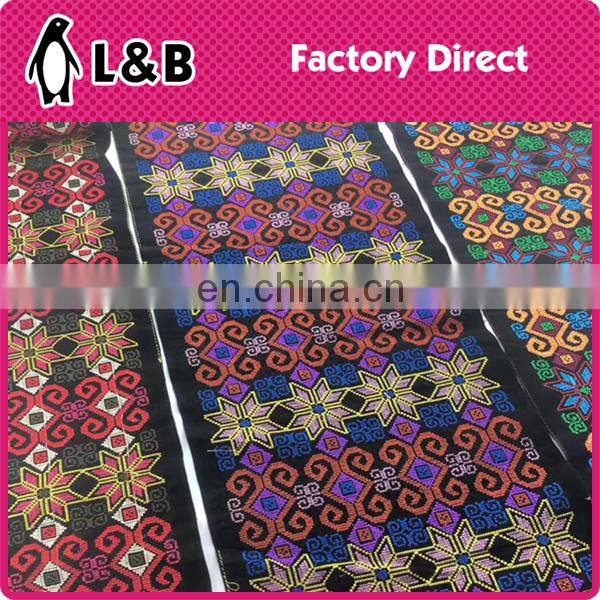 High quality new design popular folk style lace trimming
