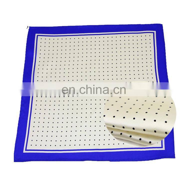 fashion dot silk scarf with high quality