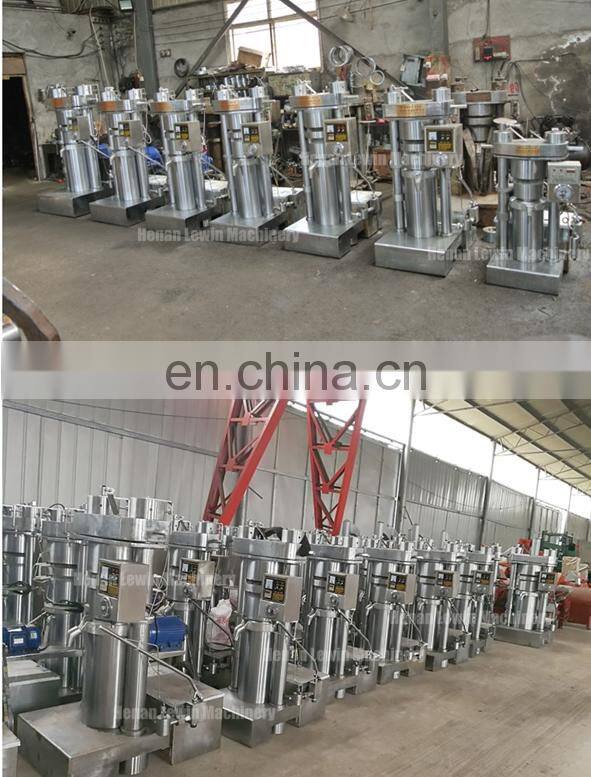 ISO certification high oil yield oil plant process machine for sesame olive mustard