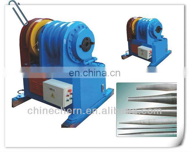 taper pipe end forming machine