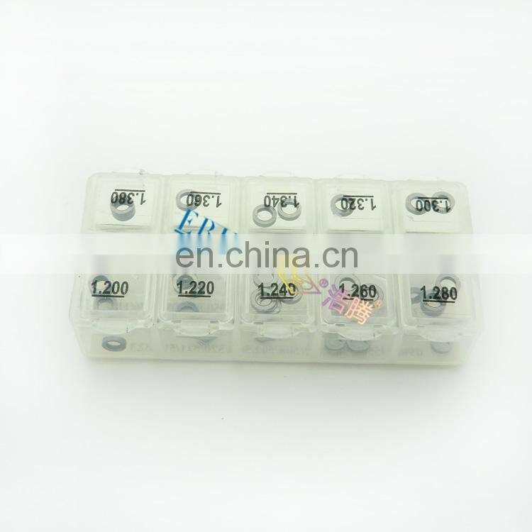 ERIKC B14 Common Rail Injector Washer Shims size:1.20mm--1.38mm Adjusting Shim Repair Kit suit For Boch 0445110# 0445120#