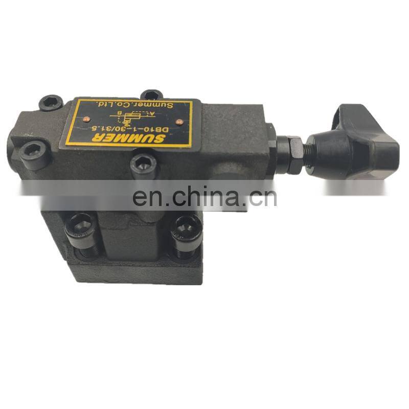 Trade assurance Direct acting remote relief valve SUMMER DB10-1-30/31.5
