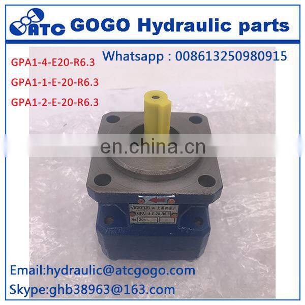 internal hydraulic gear pump GPA1-4-E20-R6.3 , GPA1-1-E-20-R6.3 , GPA1-2-E-20-R6.3