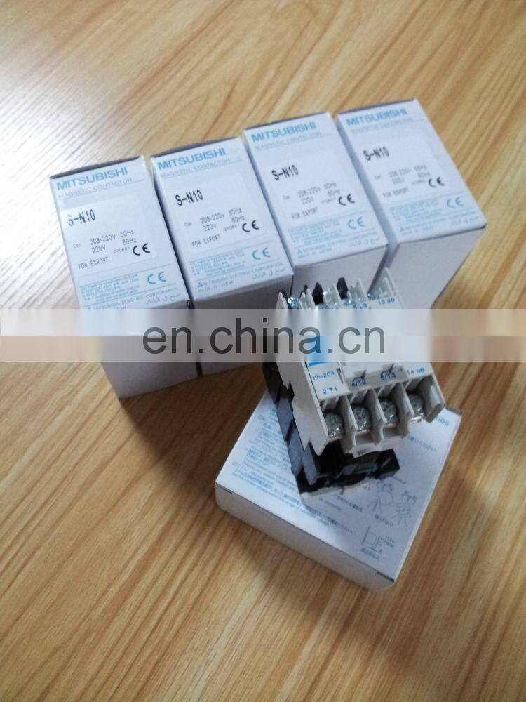 Japan Original mitsubishi Low voltage contactorS-N10