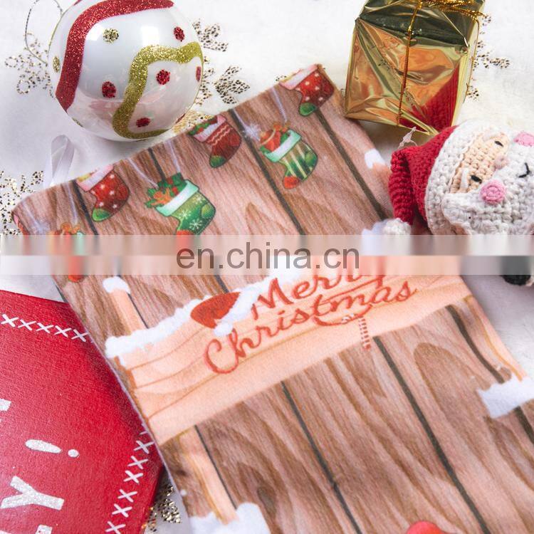 Wholesale Personalized Plush Fleece Christmas Decorations Stocking