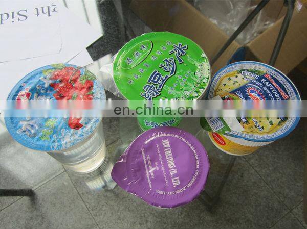 automatic liquid filling tray sealer jelly cup cup filling machine plastic cup sealing machine