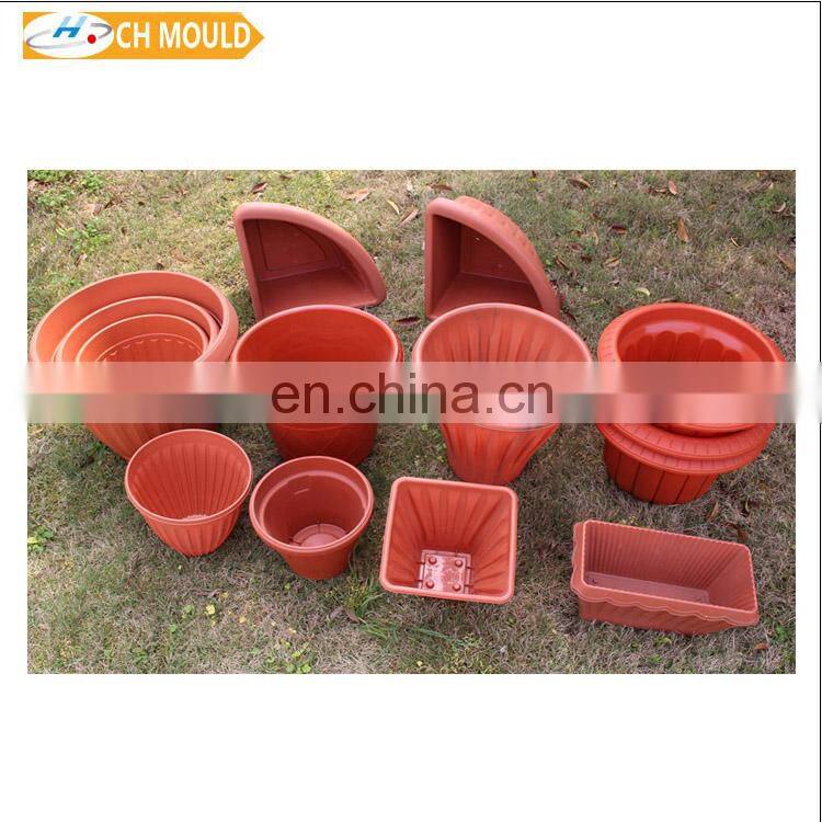 Concrete flower pot molds