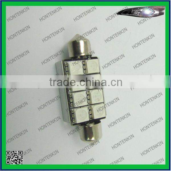 hotest sale 8smd festoon c5w auto car led bulb